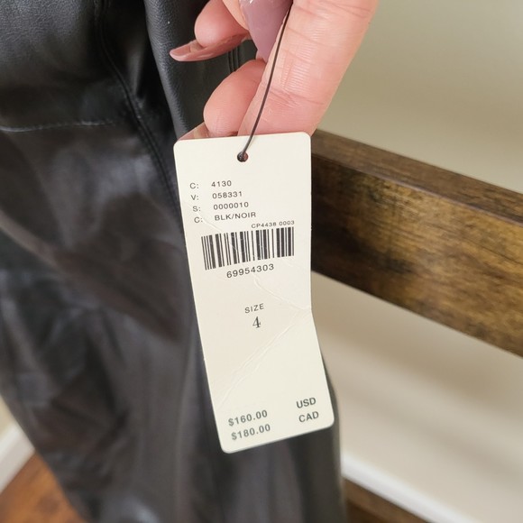 Anthropologie Black Mini Dress - Picture 5 of 9